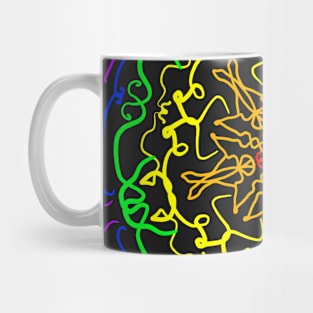 Glowing Rainbow Mug